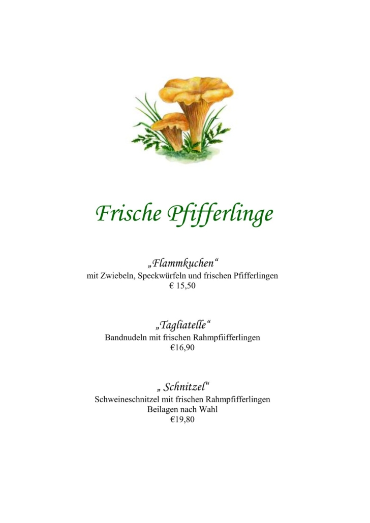 Pfifferlinge